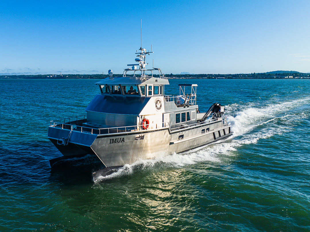 aluminium catamaran hull